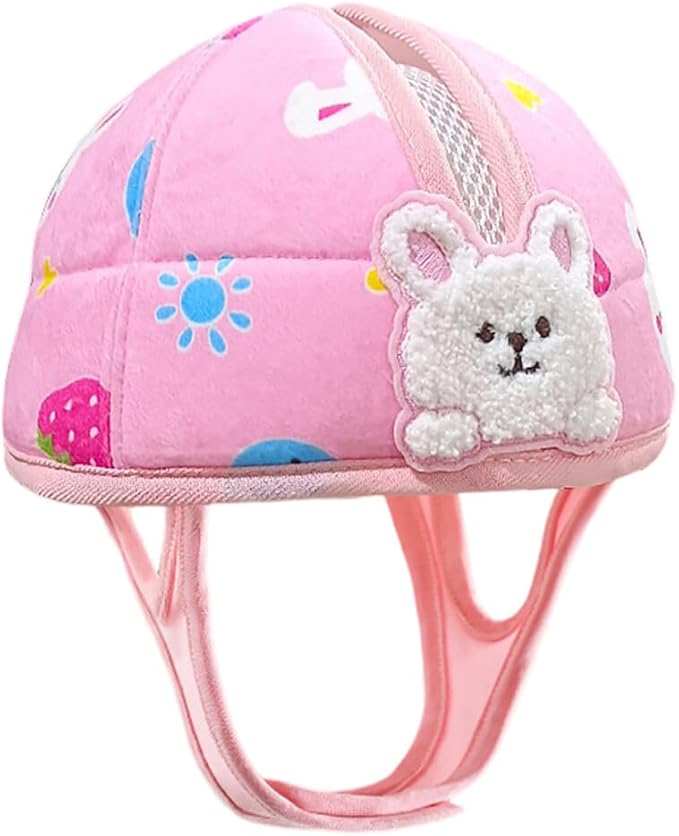Baby Safety Helmet, Breathable Baby Head Protector for Crawling and Walking, Infant Soft Helmet Anti-Collision, Ultra-Lightweight, Expandable and Adjustable Thickened Toddler Headguard, Type 3