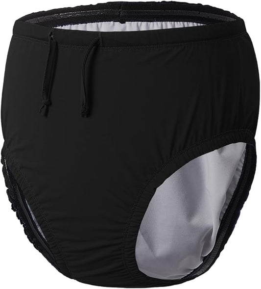 Adult Reusable Swim Diapers Special Needs Swimwear for Incontinence Cloth Diaper Covers Waterproof,Leakproof, Unisex