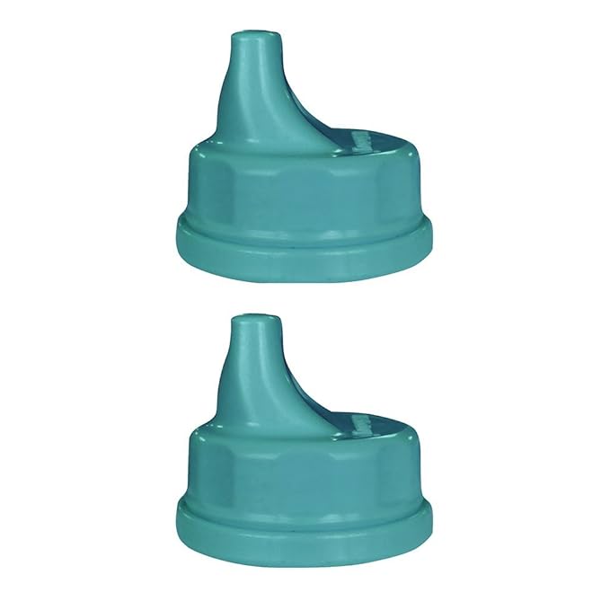 Lifefactory Glass Baby Bottle BPA Free 9 oz + Sippy Cap Set | Protective Silicone Sleeve | Kale