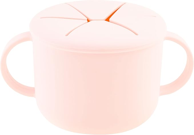 Stephen Joseph, Silicone Snack Cup, Snack Cups for Babies and Toddlers, Bunny, Medium