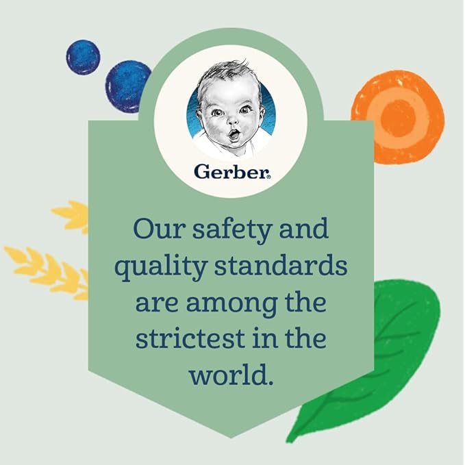 Gerber Organic Baby Food WonderFoods Banana Strawberry Beet & Oatmeal, 3.5 Oz Pouch (Pack of 3)
