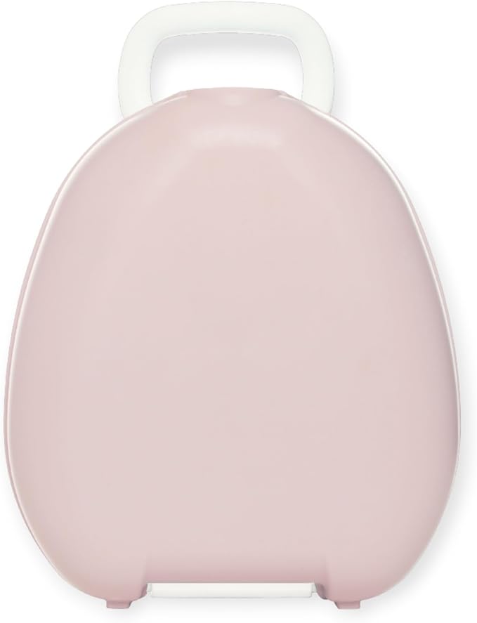 My Carry Potty - Blush Pink Travel Potty, Award-Winning Portable Toddler Toilet Seat for Kids to Take Everywhere