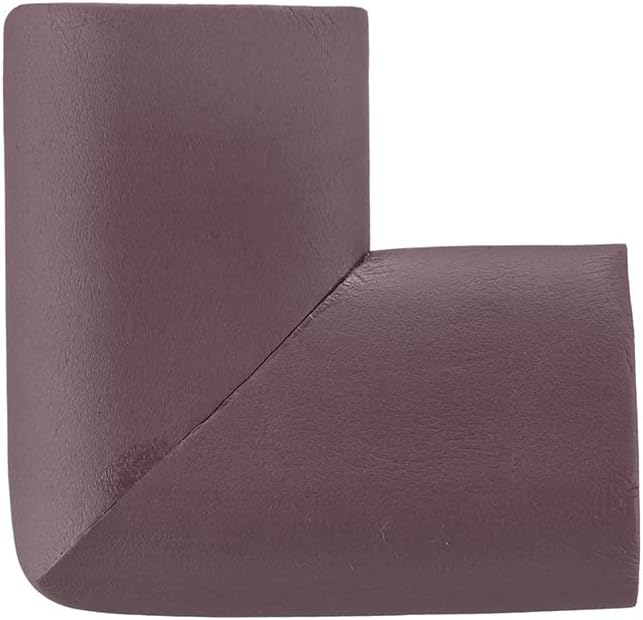 uxcell Corner Guards Edge Protectors, 24Pack U Foam Safety Bumper W Self-Adhesive Tape Furniture Corner Table Edge Guard, 2.16"x1.38"x0.31", Brown