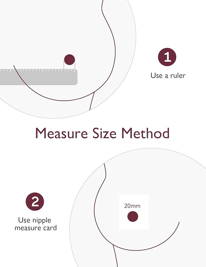 Momcozy Flange Insert 15/17/19/21mm Compatible with 24mm Flange/Shield of Most Pumps,Fit for Momcozy S9Pro/S12Pro/S12Pro-Quick Replacement Accessories, 4PCS