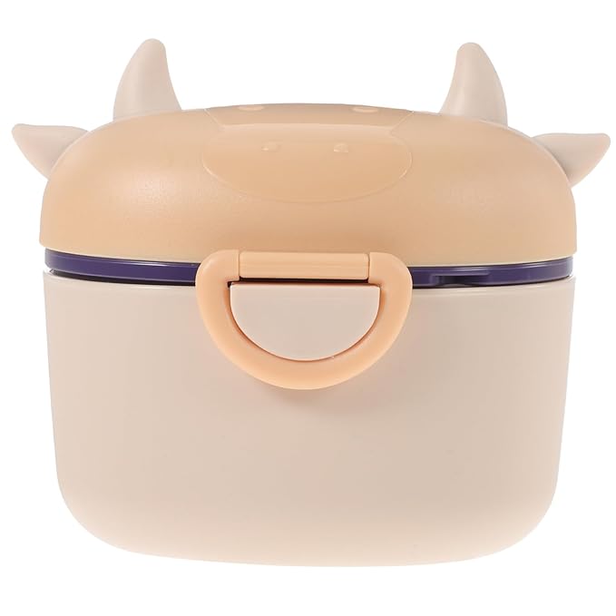 Toddmomy Milk Powder Case Scoop Rice Noodle Storage Tank Snack Storage Container Leak-proof for Travel and Everyday Use