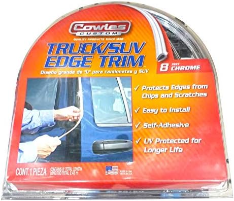 Cowles® S37204 Custom Chrome Truck Edge Guard Trim 8'