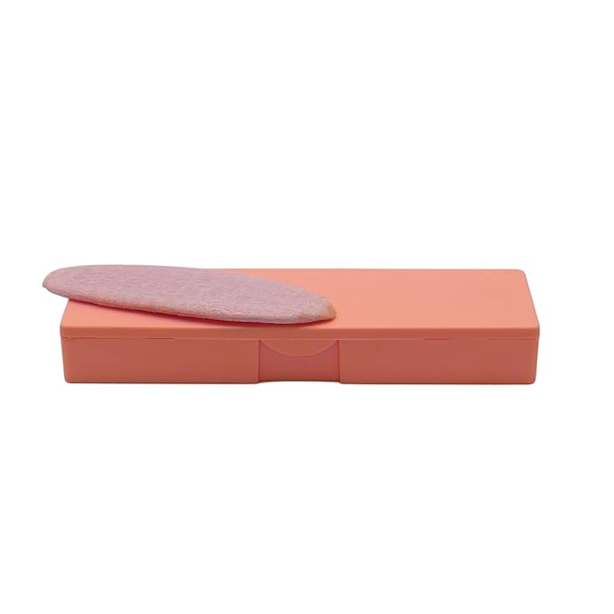 Generic Crush-Proof Baby Cookie Plastic Holder: Diaper Bag Essential (Pink)