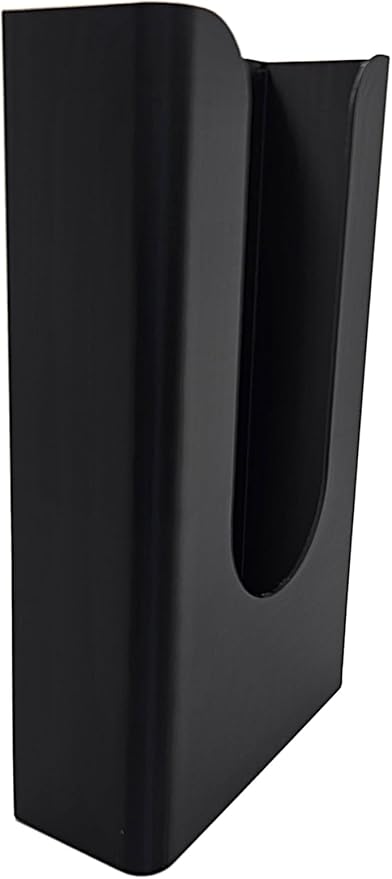Bathroom Wipes Dispenser - New and Improved Version Holds Packaging for Easy Wipe Access. Wall Mountable - Includes mounting Tape. DWD-Bk