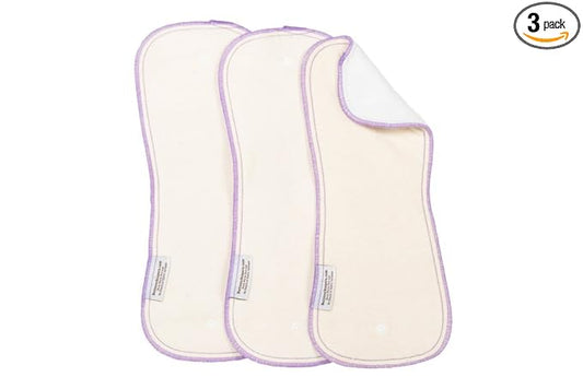 Buttons Hemp/Organic Cotton Diaper Inserts - Daytime - 3 Pack (XLarge)