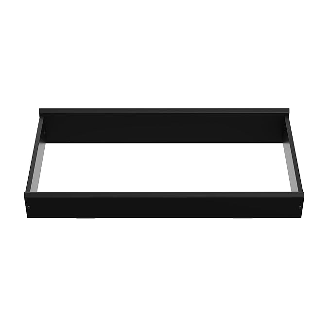 Storkcraft Nest Changing Topper with Nest 4-Sided Contoured Changing Pad - Black