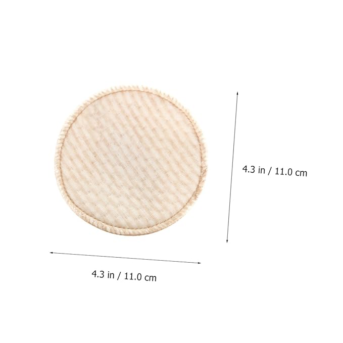 SHOWERORO Breastfeeding Nursing Pads 12pcs Reusable Breast Pads Washable Cotton for Women
