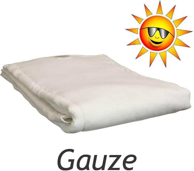 LeakMaster Adult Prefold Cloth Diapers Gauze Weave - 100% Cotton Reusable and Washable Diapers - Soft & Durable - Day Weight - Size Medium