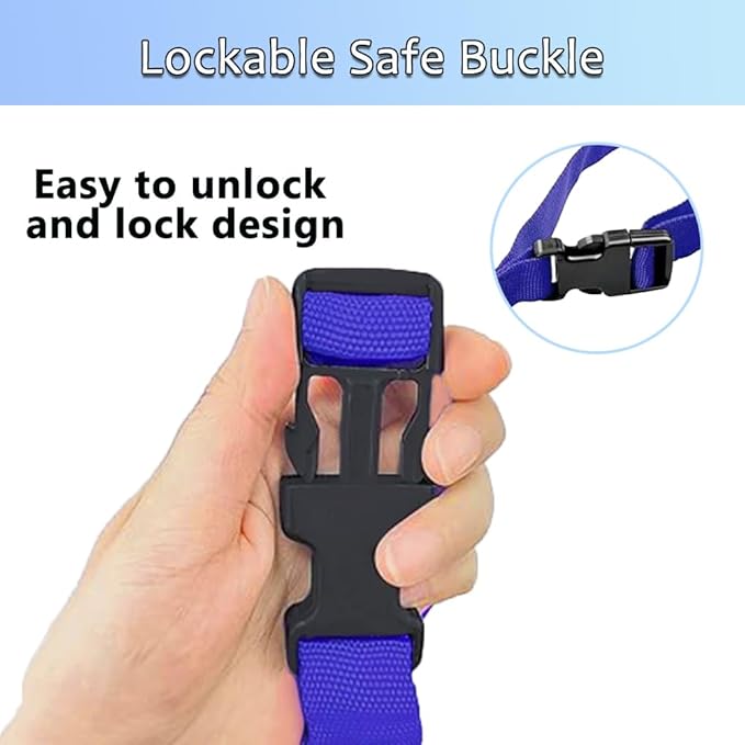 Baby Stroller Safety Wrist Strap - Anti-Lost Adjustable Wrist Leash for Pushchairs, Wagons, Shopping Carts, and Travel