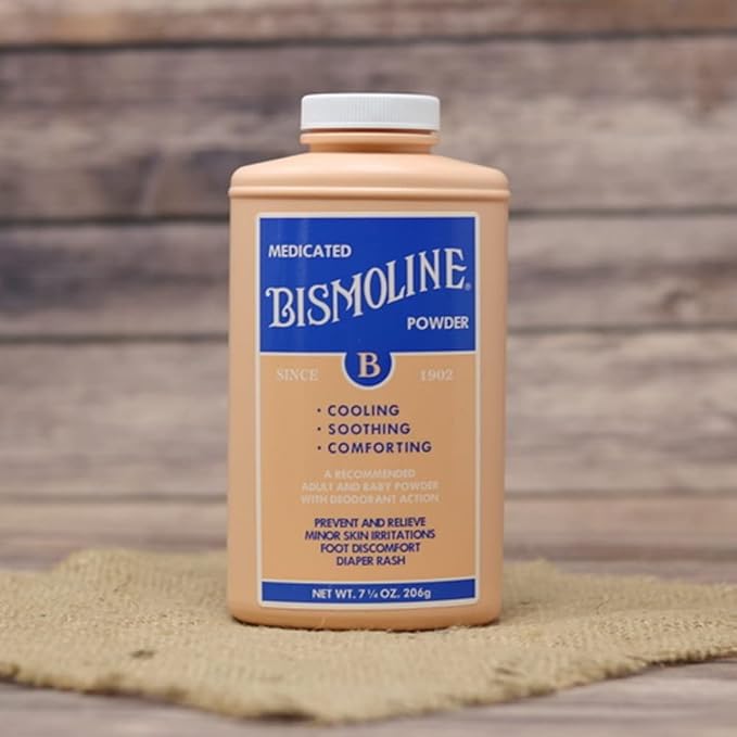 Bismoline Medicated Powder (2 pack)