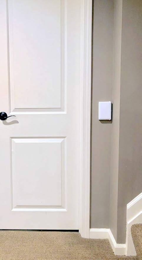 Baby Toddler Pet Resistant Electrical Safety Cover Guard for Home and Business, Made in USA, Traditional Standard Toggle Light Switch (White, 2 Pack)