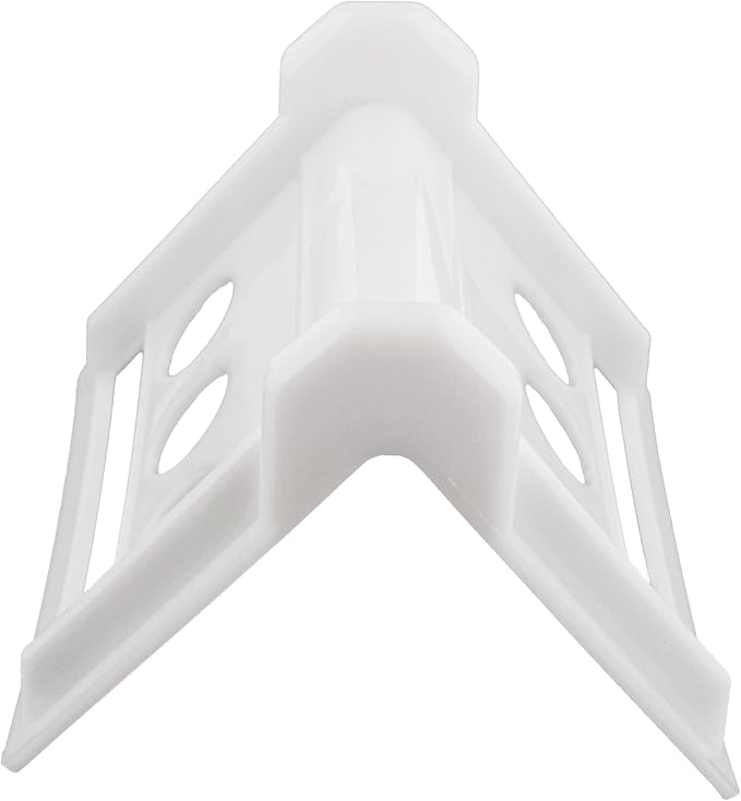 BISupply Cargo Edge Protectors White 10 Pack - Corner Protector Cargo Strap Protectors, Corner Strap Protector