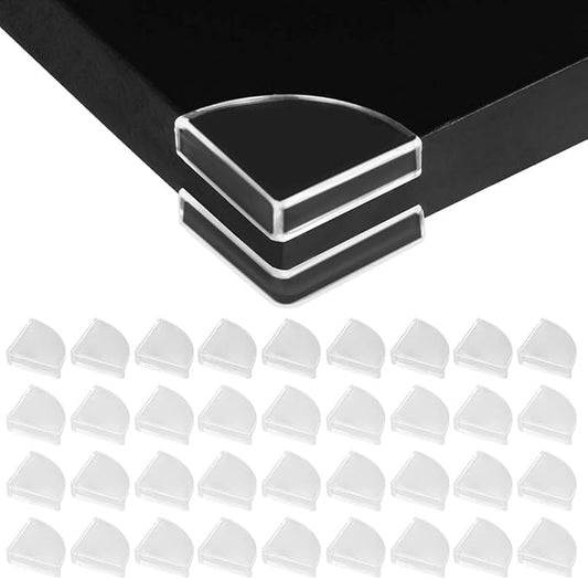 [36 Pack] Slim Clear Edge Bumpers, Tomorotec Corner Protectors Edge Guards Corner Cushion for Baby Safety for Furniture, Slim Table, Windows, Bed and etc