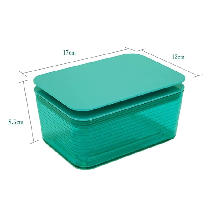 Clear Wet Wipes Box, Wet Dry Tissue Box Cover Holder, Facial Tissue Storage Box Baby Wipes Fresh Dispenser with Lid Seal Dust-Proof for Home Office (White)