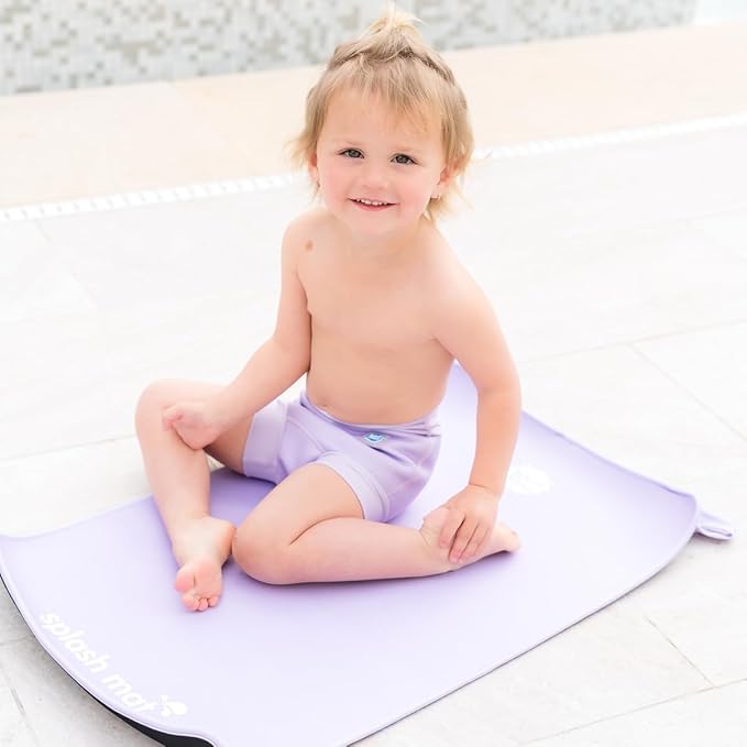 Splash About Happy Nappy Reusable Swim Diaper, Lilac, 12-24 Months