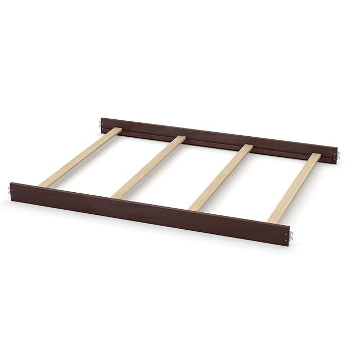 Full-Size Conversion Kit Bed Rails for Oxford, Soho, Ozlo & Avalon Baby Convertible Cribs - Solid Wood - Toddler and Adult Rail for Full-Size Bed - Nursery and Baby Furniture (Cherry Ash, Hook-On Kit)