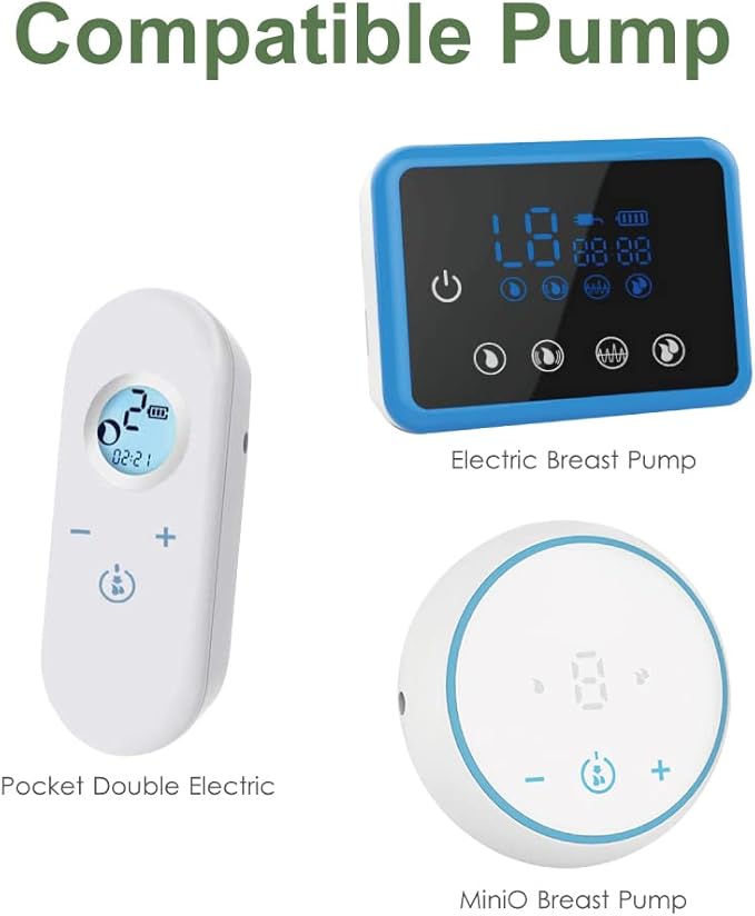 Maymom Pump Parts Compatible with Bellababy Double Electric Bellababy MiniO (17mm)
