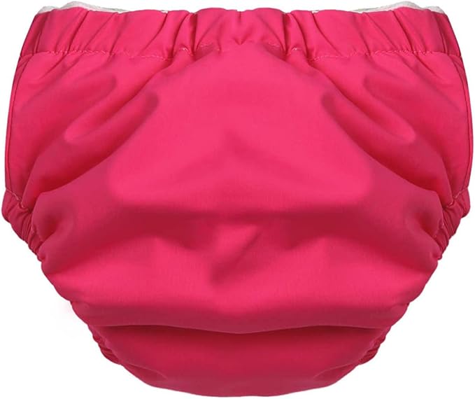Baby Boys Girls Reusable Swim Diaper Washable Adjustable Bloomers Swimsuit Swimming Apparel