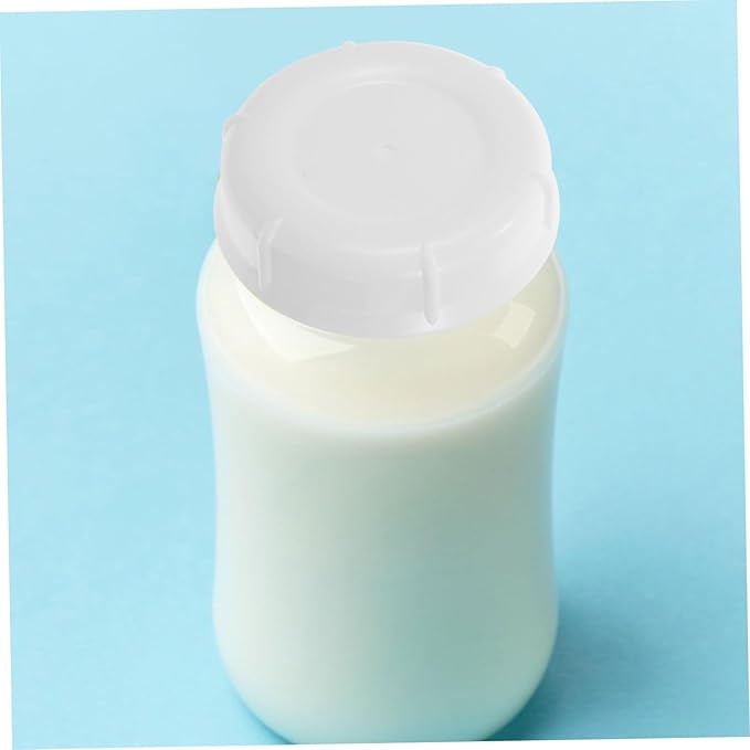 KOMBIUDA 10pcs Baby Bottle Sealing Caps Milk Bottle Replacement Lids Leakproof Stylish for Breastfeeding