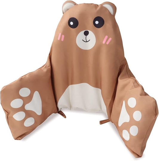 High Chair Cushion, for IKEA High Chair Cushion, Cushion High Chair, for IKEA Highchair Cushion for IKEA Antilop Highchair, Built-in Inflatable Cushion, Baby Sitting More Comfortable (Brown Bear)
