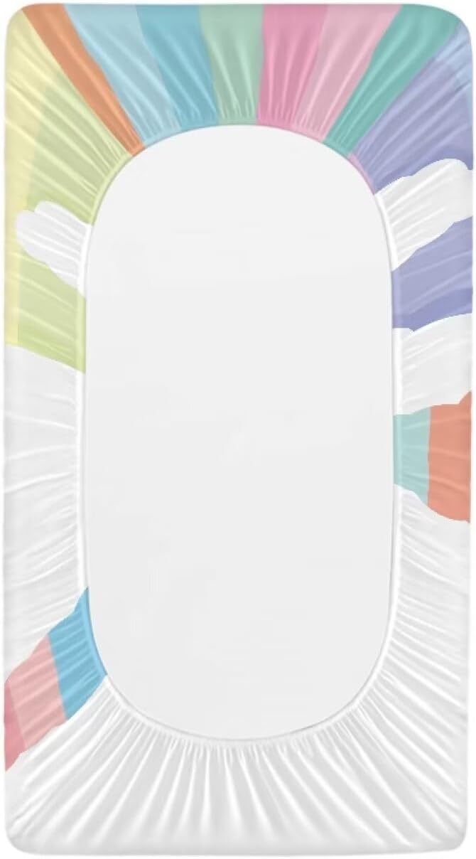 Elephant Baby Changing Pad Cover Comfy Cozy Diaper Changing Mat Cover Stretchy Breathable Changing Table Cover Stain Resistant Table Sheets