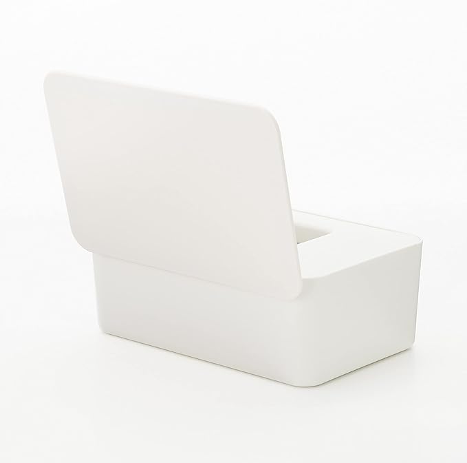 MUJI PP Wet Sheet Case W19 x D12 x H7 cm Polypropylene Box Cleaning Wipes Holder Baby Wipes