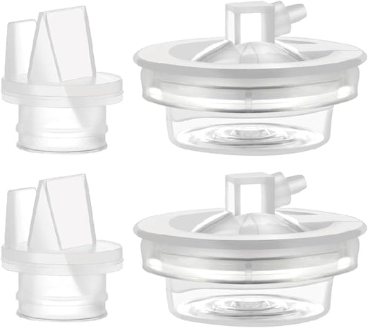 Replacement Parts Compatible with Avent Comfort Pump, Valve, Diaphragm for Single and Double Electric Pumps; Made by Maymom