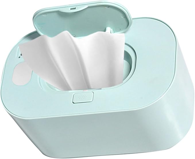 Cocoarm Baby Wipe Warmer Baby Wipe Heater Even Heating Wet Wipes Warmer and Dispenser USB Powered Wipe Warmer for Babies, Holding 80pcs Wipes (Constant Temperature)