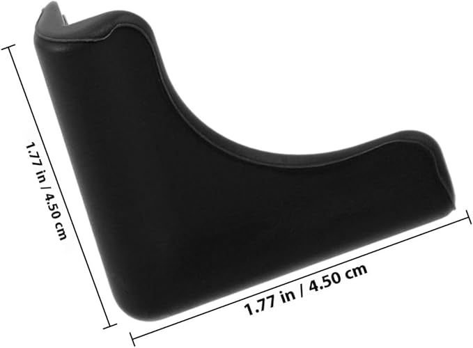 DECHOUS 4Pcs Range Hood Corner Guards Silicone Sharp Edge Protector Furniture Desk Corner Safety Protectors for Kitchen Table Furniture