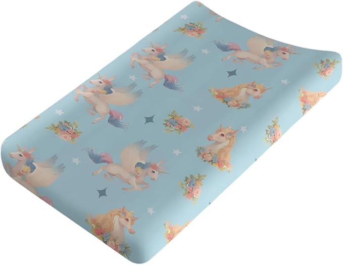 Changing Pad Covers for Boys Girls Carddle Sheet Set for Baby Boys Girls Breathable & Washable Cover