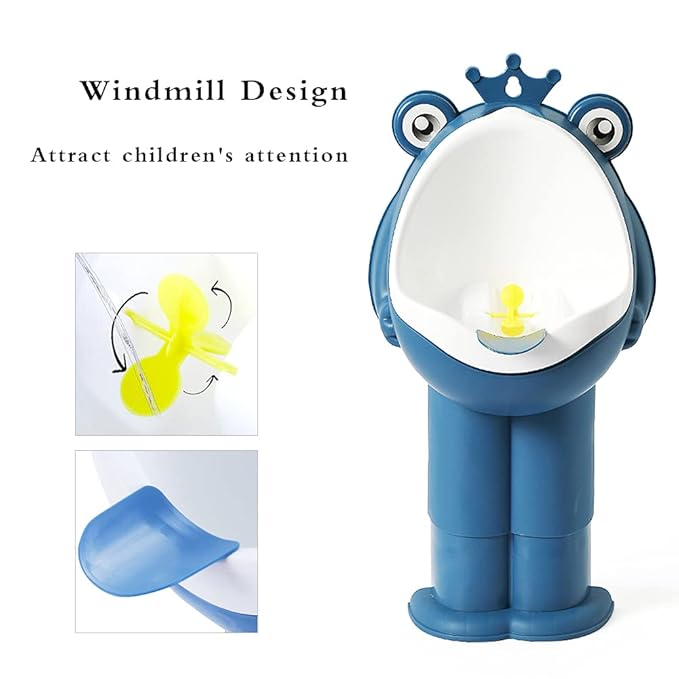 Frog Pee Training,Potty Training Urinal Children's Urinal Kids Toilet Child Standing Urinal Wall-Mounted Toilet for Boy