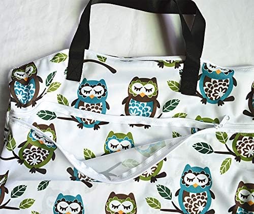 2 Pack Large Hanging Wet Bags Laundry Pail Bags Cloth Diapers Reusable