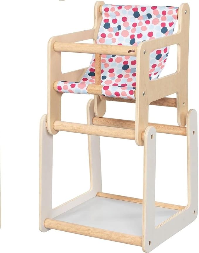 GOKI High Chairs Model Doll Highchair with Table