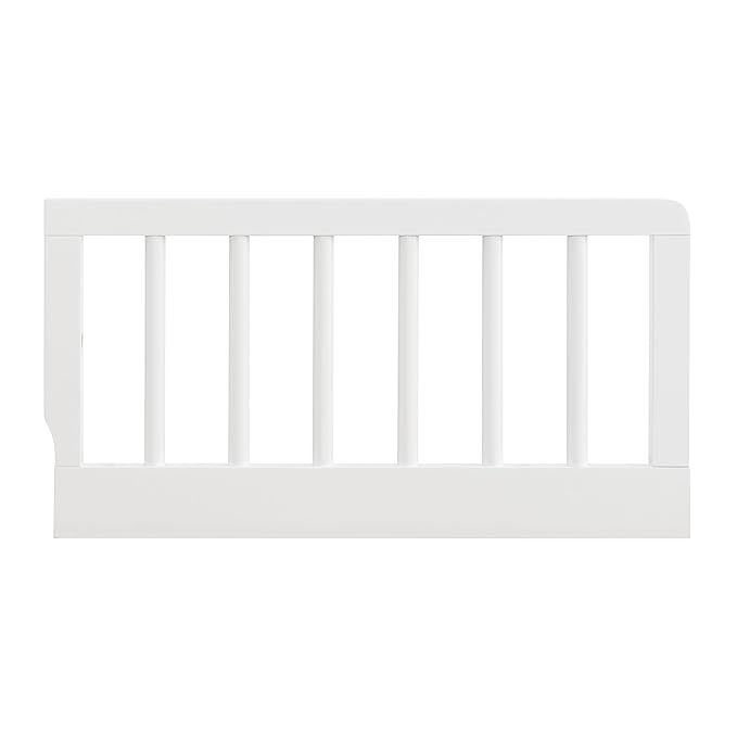 Oxford Baby Dawson Crib to Toddler Bed Guard Rail Conversion Kit, White, Green Guard Gold Certified