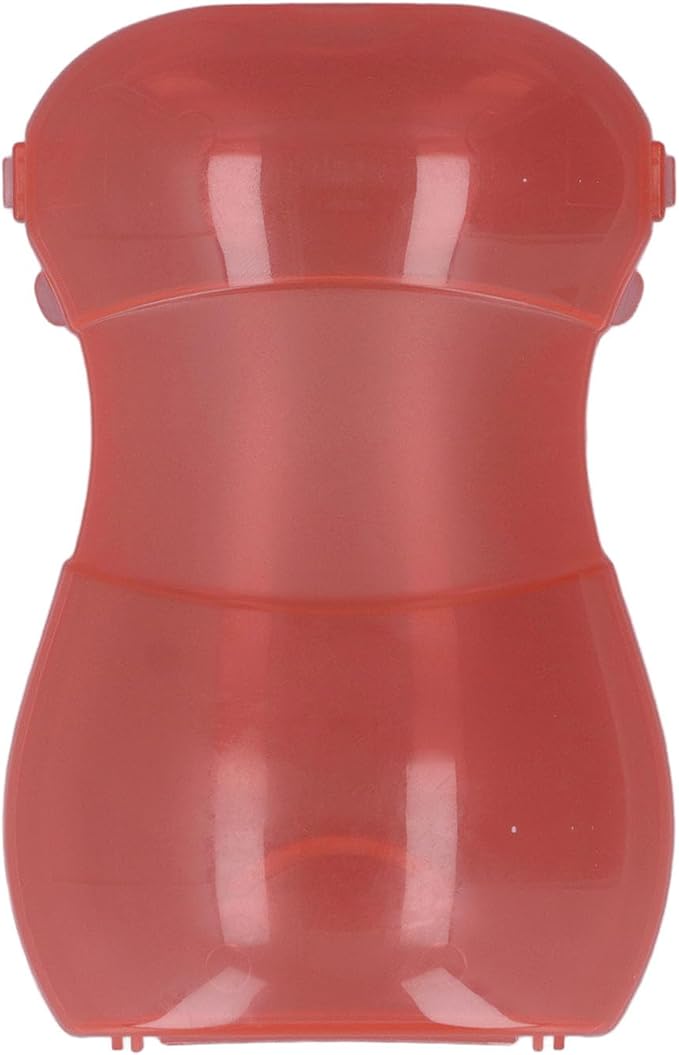 Hilitand Universal Multipurpose Design Baby Squeeze Proof Holder for Juice Box, Leakproof Self Feeding Food Pouch Holder with Versatile Design (Red)