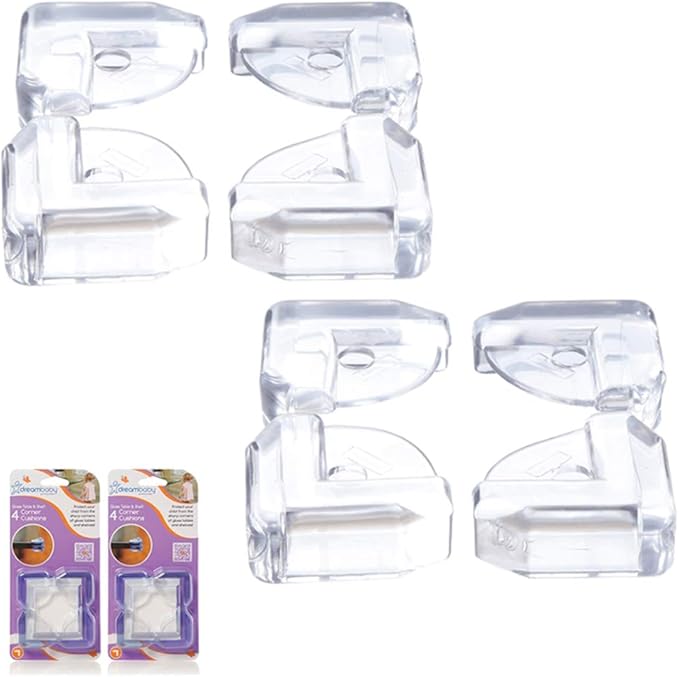 8 Pc Corner Protector Cushion L Shape Child Proof Baby Safety Table Edge Guard
