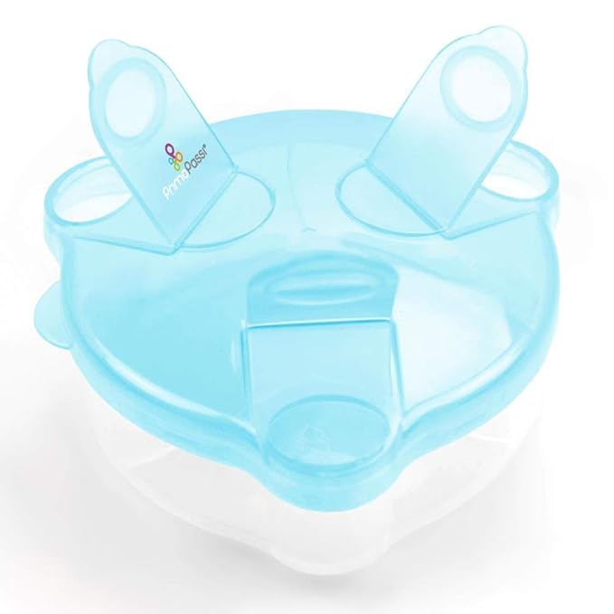 Primo Passi Formula Dispenser | On-The-Go Baby Formula Dispenser | BPA Free Milk Powder Storage Container (Blue)