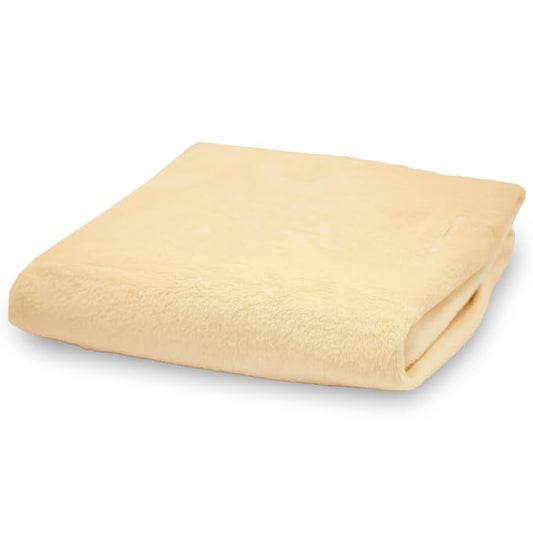 Rumble Tuff Silky Minky Changing Pad Cover, Compact Size, Premium Soft Touch Nursery Essential - Ecru