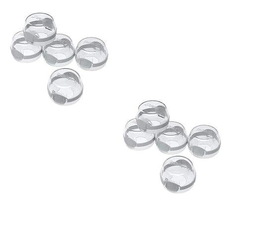 Child Proof Clear View Stove Knob Covers (Set of 5) - 2 Pack