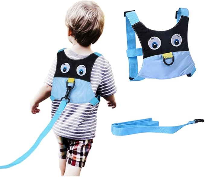 Toddler Harness Leash Anti-Lost Harness Lost Wrist Link for Boys and Girls Kid Safety Harnesses Cute Animal Harnesses for Shopping Airport Travel Beach Walking