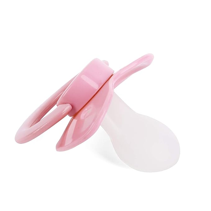 Adult Sized Pacifier and Bottle Set，Print May Vary,250ml (Pink)