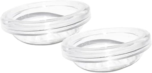Zomee Replacement Diaphragm Set for Silicone Hands Free Collection Cups - Enhance Your Breast Pumping Experience (2 Included)