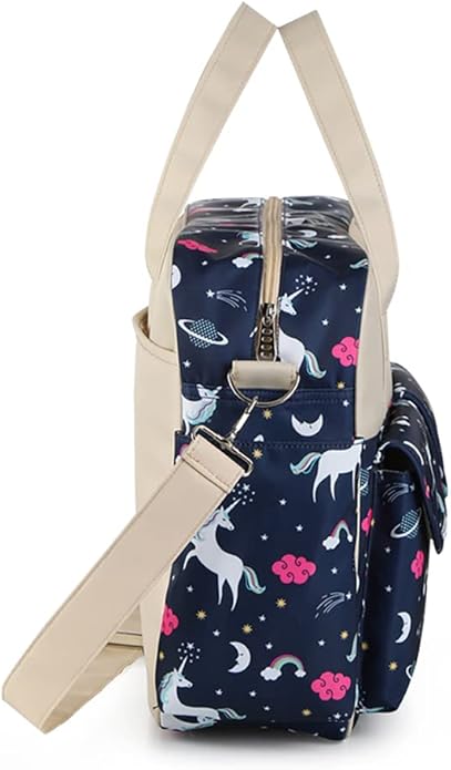 Kamay's Mummy Shoulder Bag Diaper Bag Chic Nappy Changing Bag Tote/Messenger Style Large with Changing Mat, Adjustable Straps