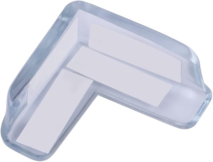 Corner Protector, 15pcs Clear Furniture Protectors Guards L Shape Safety Bumpers with High Adhesive Gel for Cover Sharp Furniture Table Edges