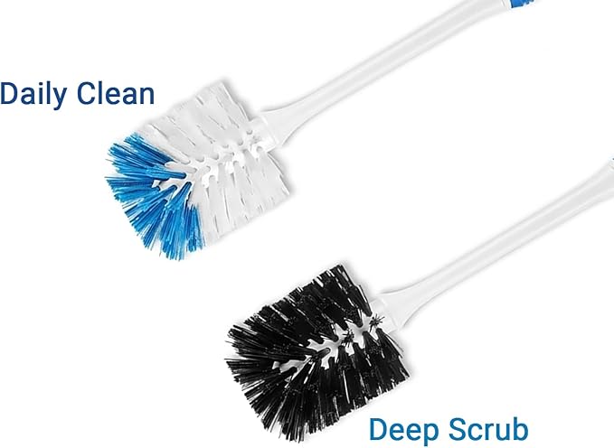 Bottle Brush Cleaner Set—Long Water Bottle Brushes for Tumblers, Cups, Glassware & Baby Bottles, 4 Pack