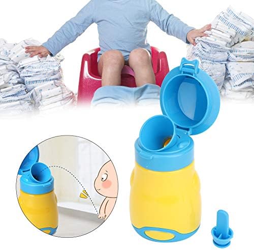 Pssopp Baby Boy Emergency Urinal Toilet, Portable Children Boy Urinal Toilet Potty Bottle Pot Cup Toddler Pee Pee Training Cup for Boys